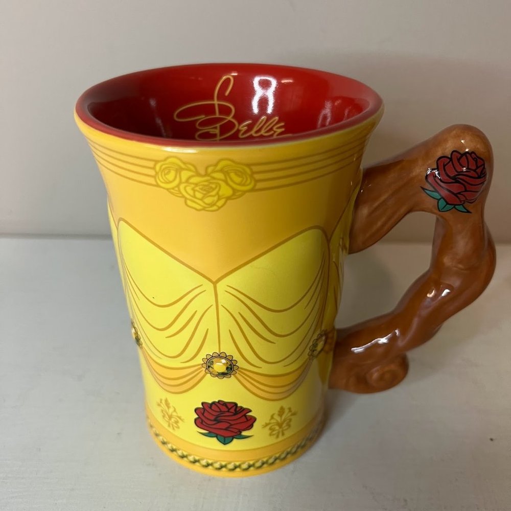 Disney Parks BELLE Beauty and the Beast Ball Gown Mug